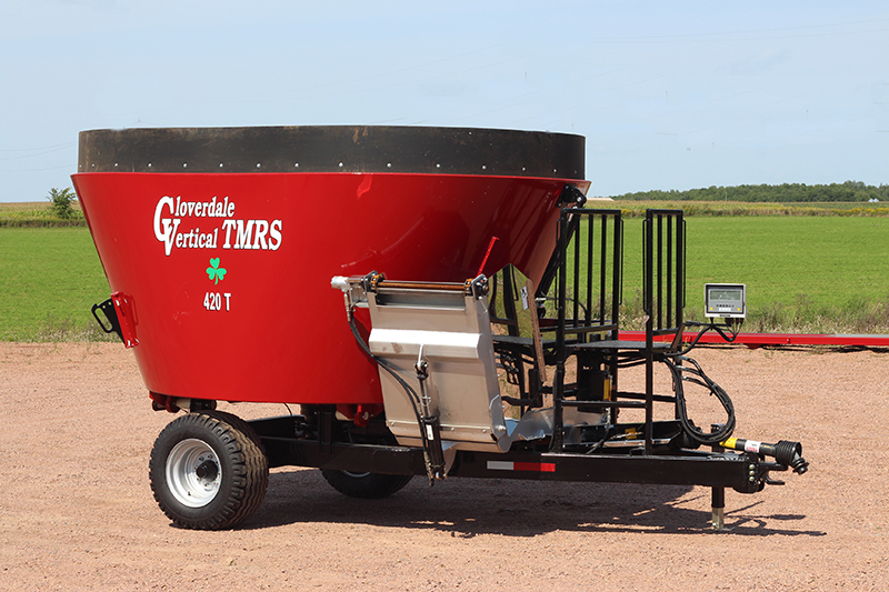 Single Auger Trailer Mixers